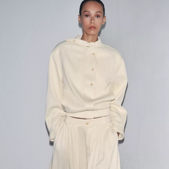 Zara Button-Up Jacket - Picture 4 of 8